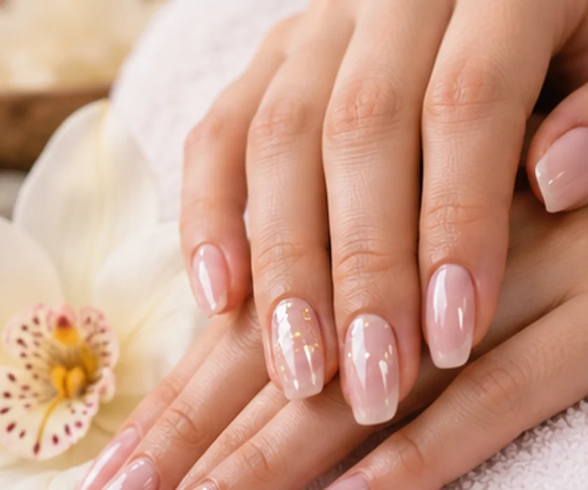 Manicure service illustration